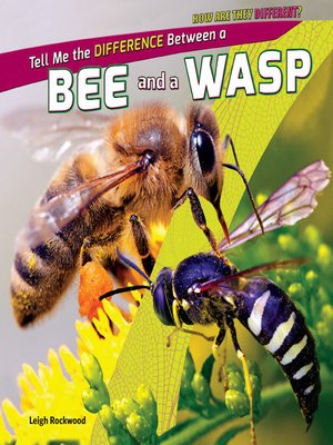 cover image of Tell Me the Difference Between a Bee and a Wasp